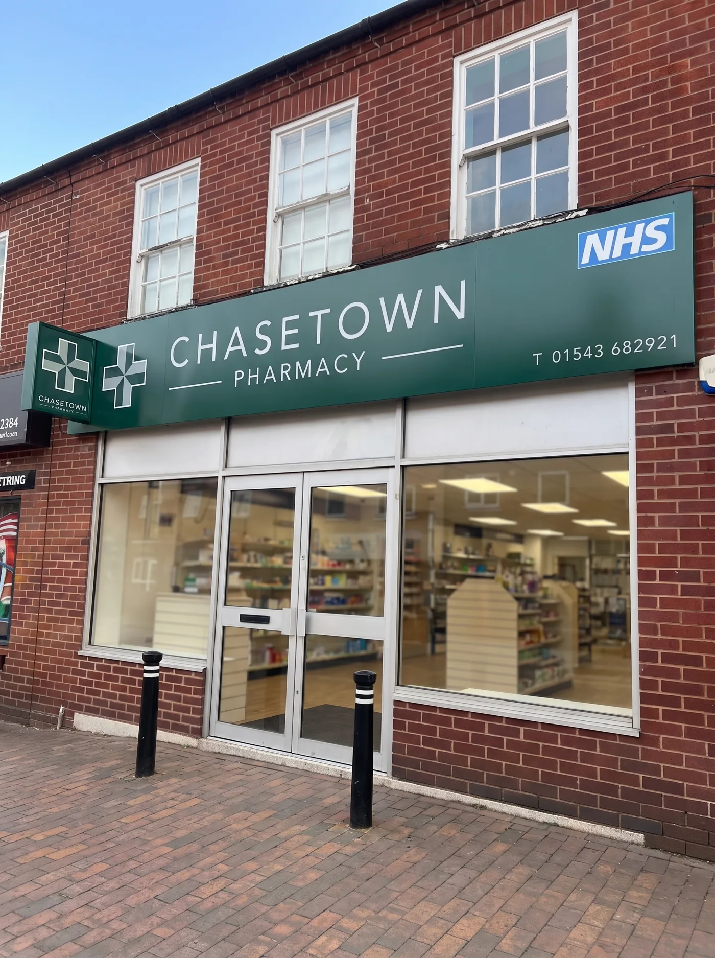 Burntwood Clinic at Chasetown Pharmacy, 23 High Street, Chasetown