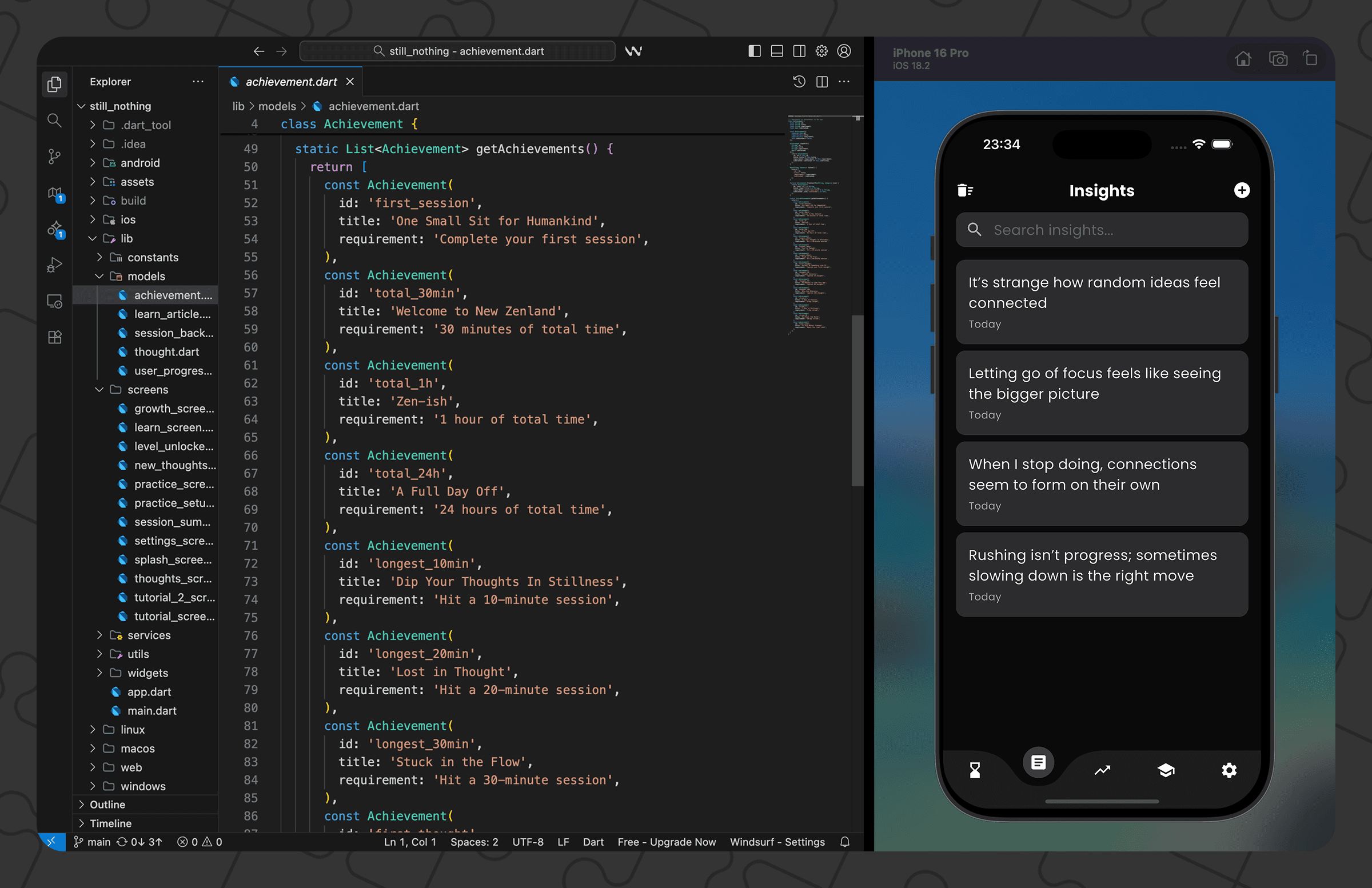 Still Nothing - IDE and Simulator