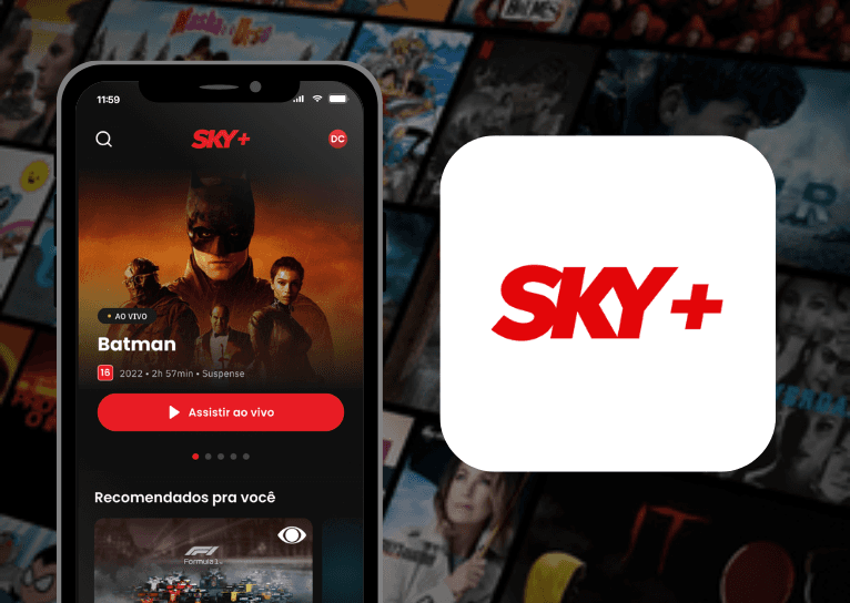 Banner Streaming Sky+