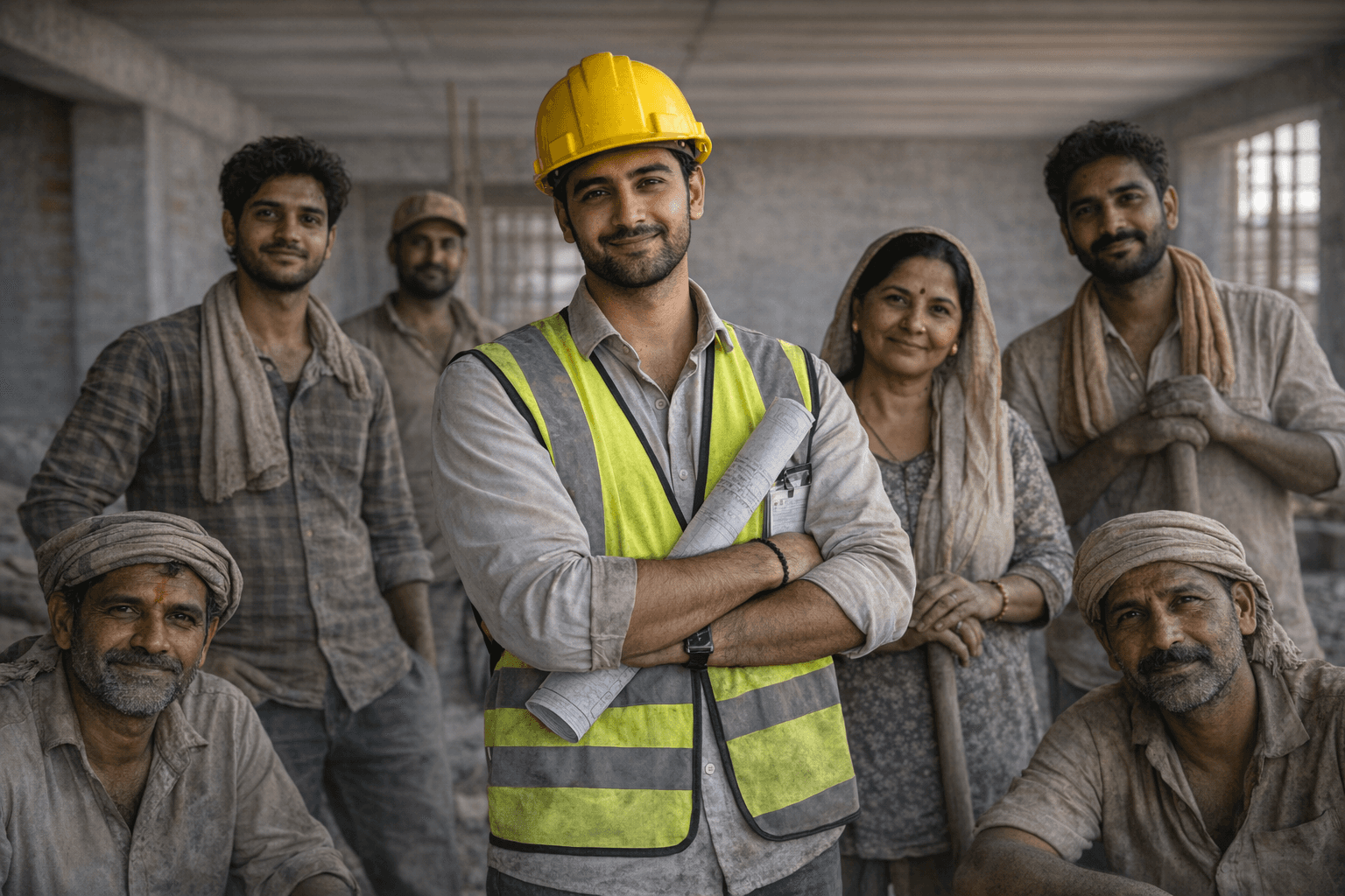 Elf woman in white dress raising hands by the river