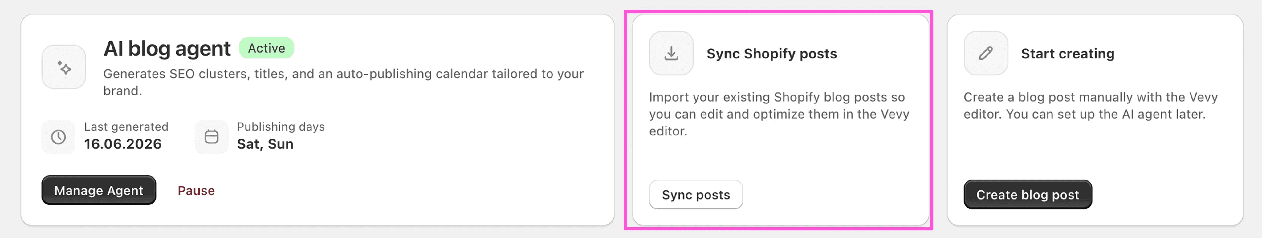 How to add a checkout button to a blog post in Shopify?