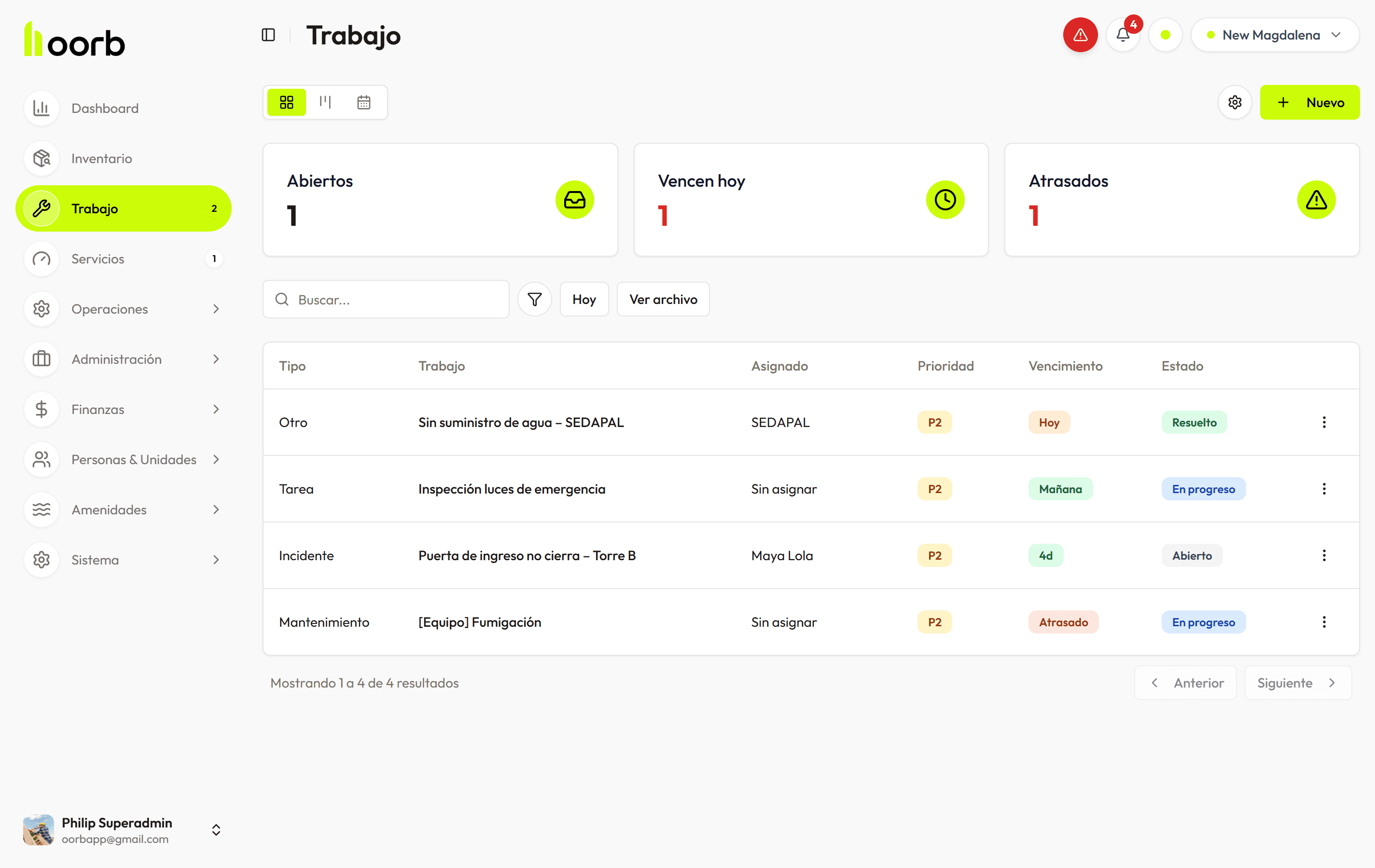 Business dashboard showing revenue, deals, customer list, growth chart, and new activity. 