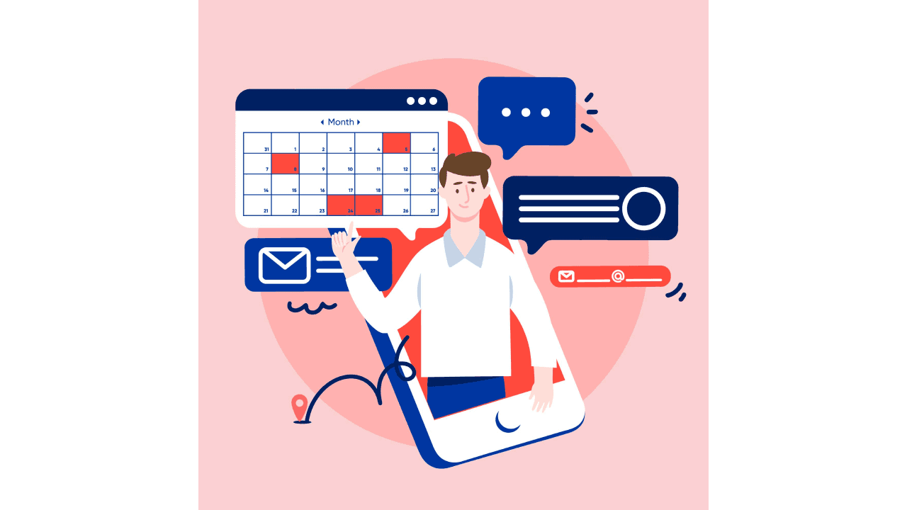 Appointment booking with smartphone