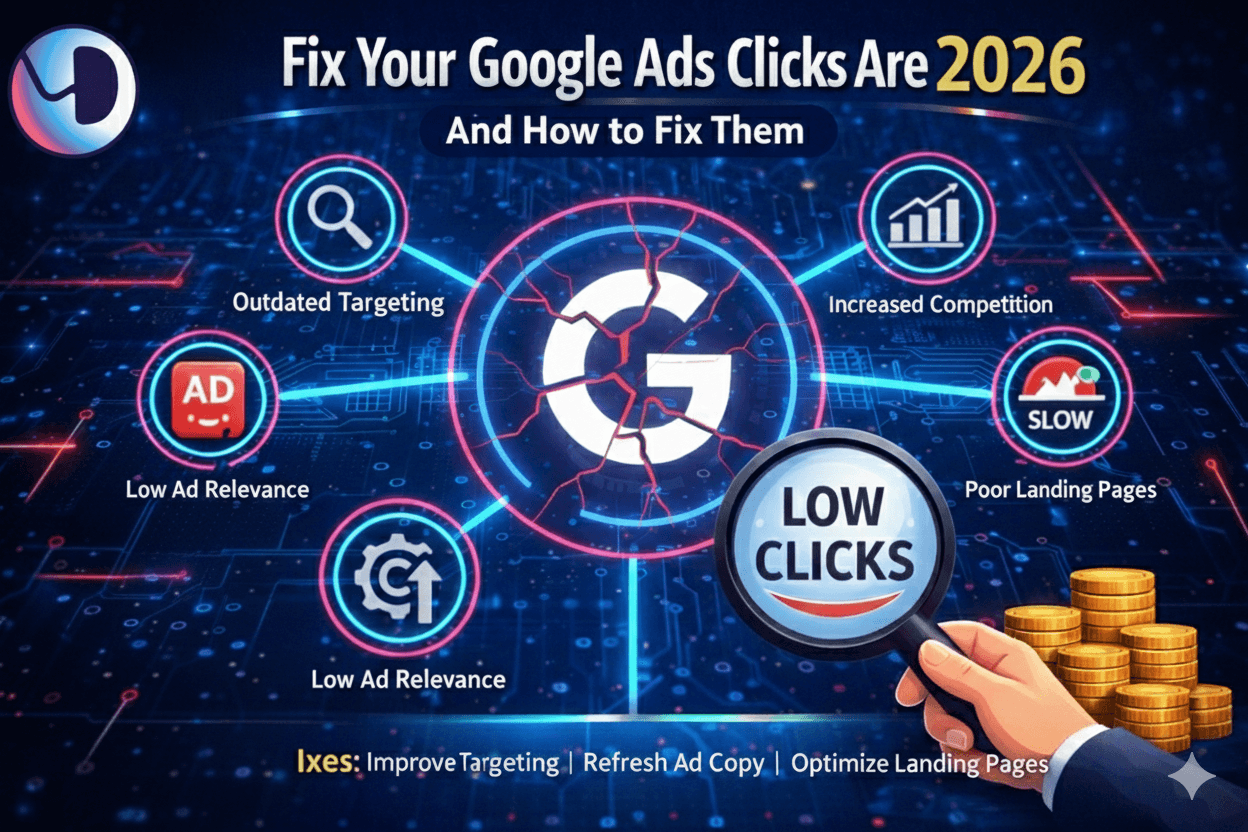 4 Reasons Your Google Ads Clicks Are Dropping in 2026