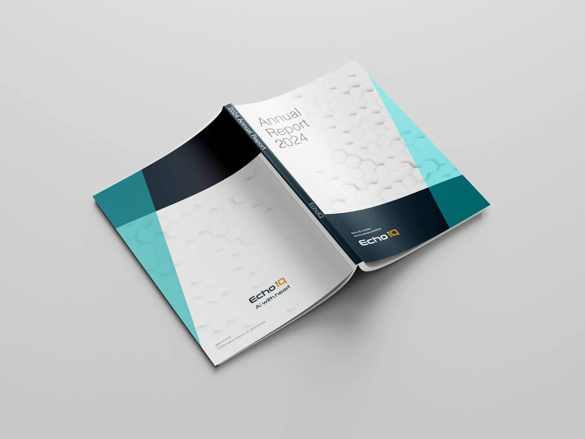 Echo IQ annual report cover