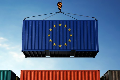 Closeup of business handshake symbolizing partnership, trust, and onboarding with EU compliance experts.
