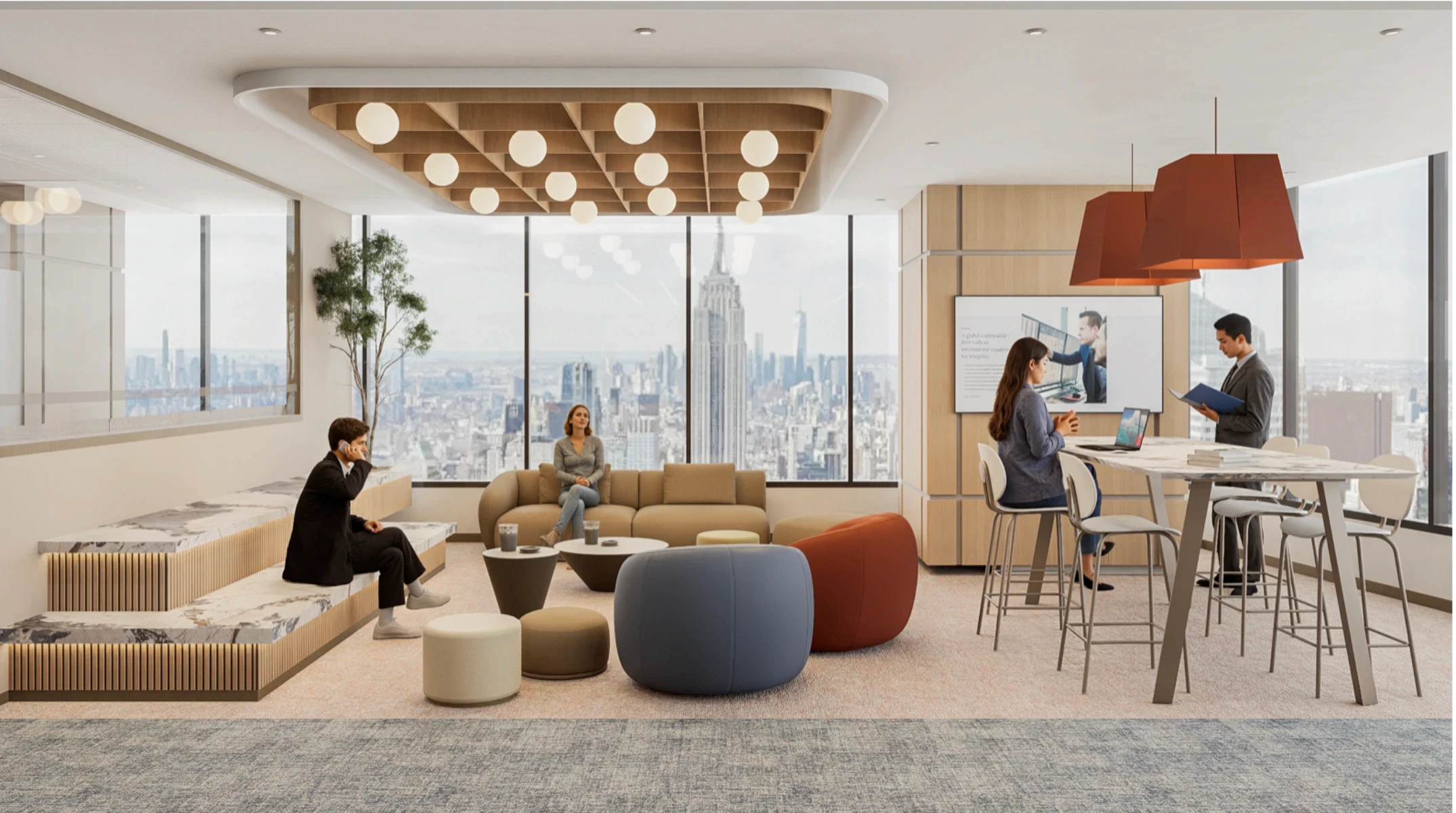 Corporate Office Interior Design Hyderabad | Workplace Design Hyderabad | Office Interiors Financial District | Commercial Interior Design | Hartree Partners Office | Workspace Design Hyderabad