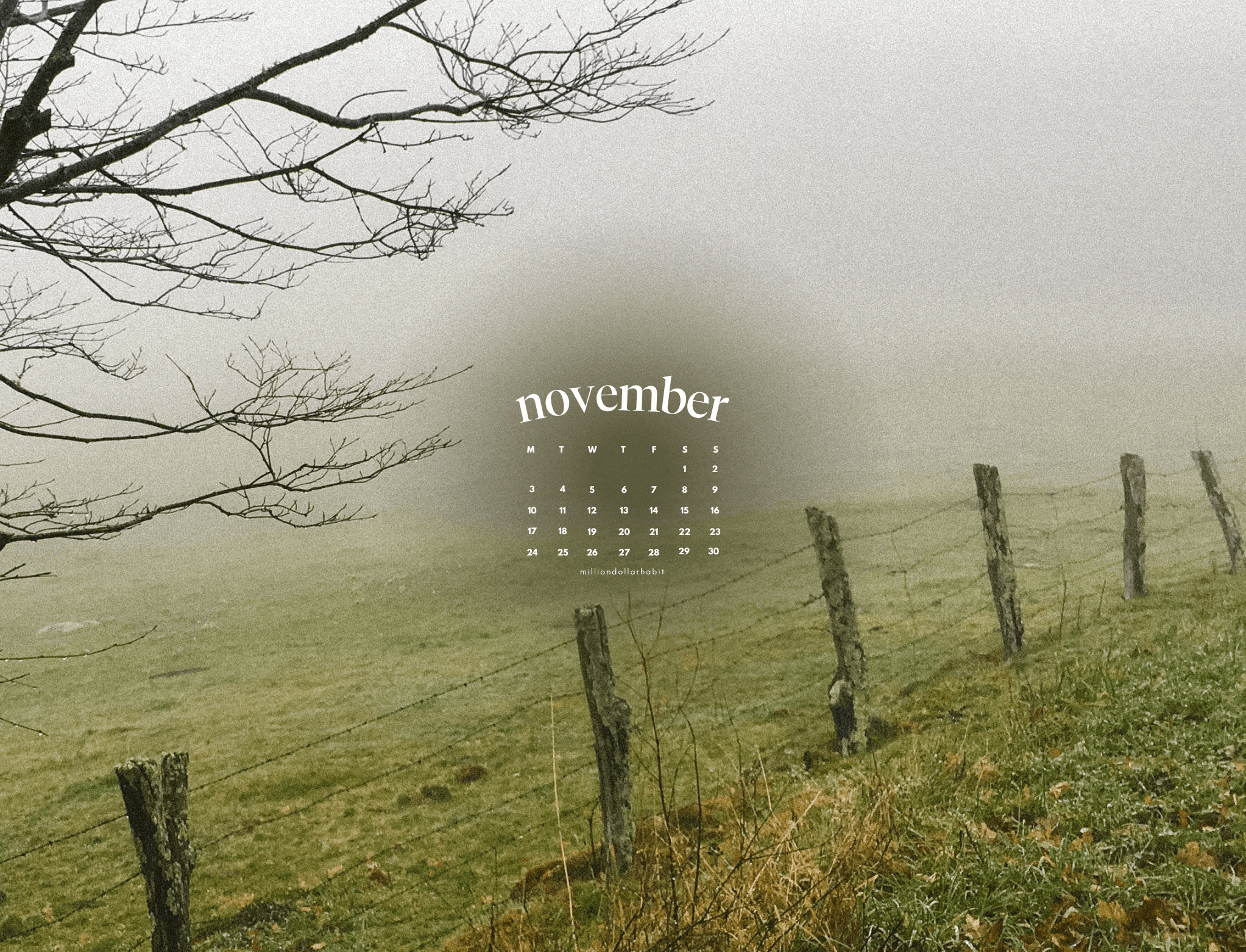 November Wallpapers 2026