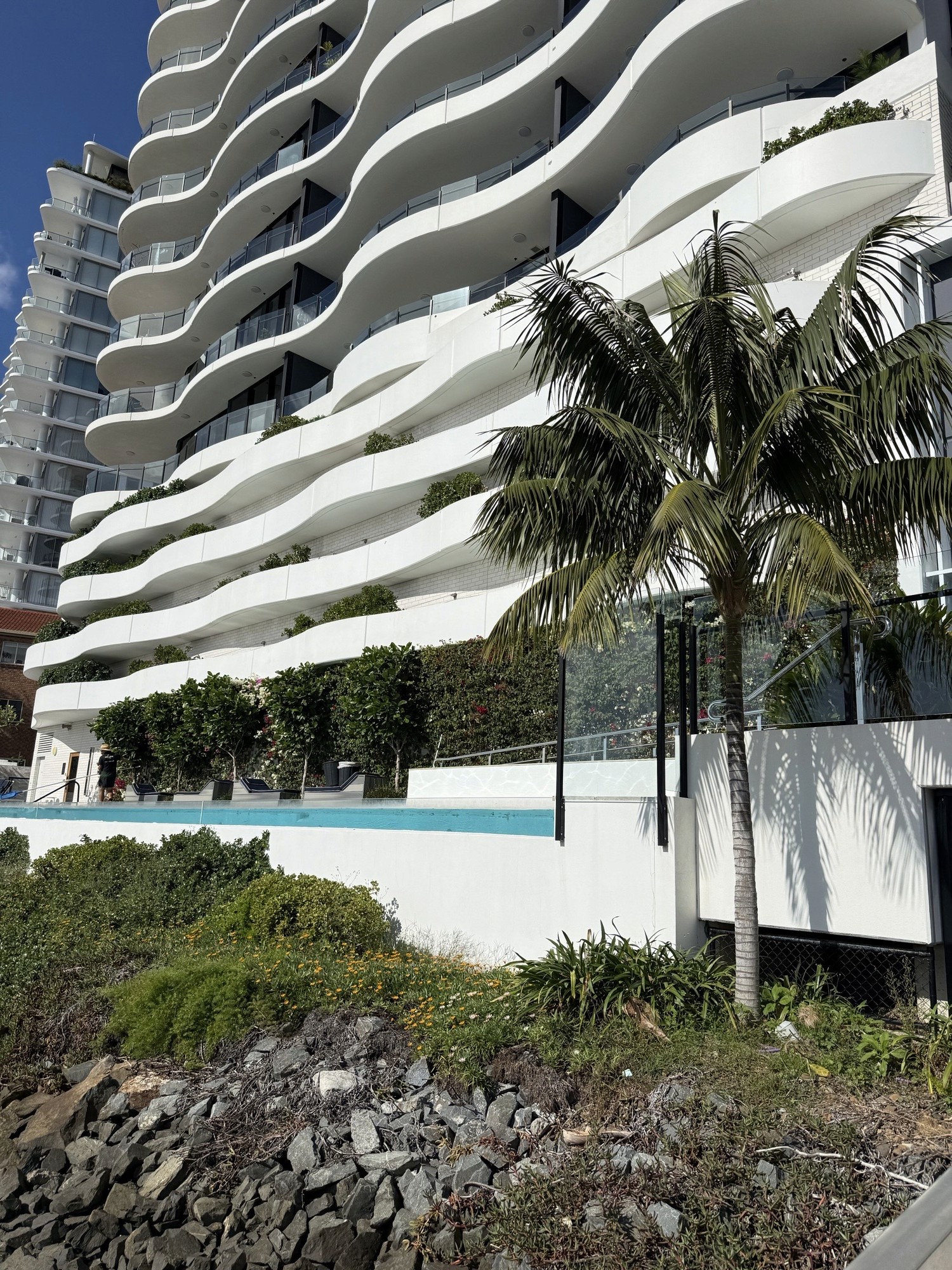 Commercial building garden beds and outdoor grounds maintenance Surfers Paradise Gold Coast by Hepburn Property Maintenance