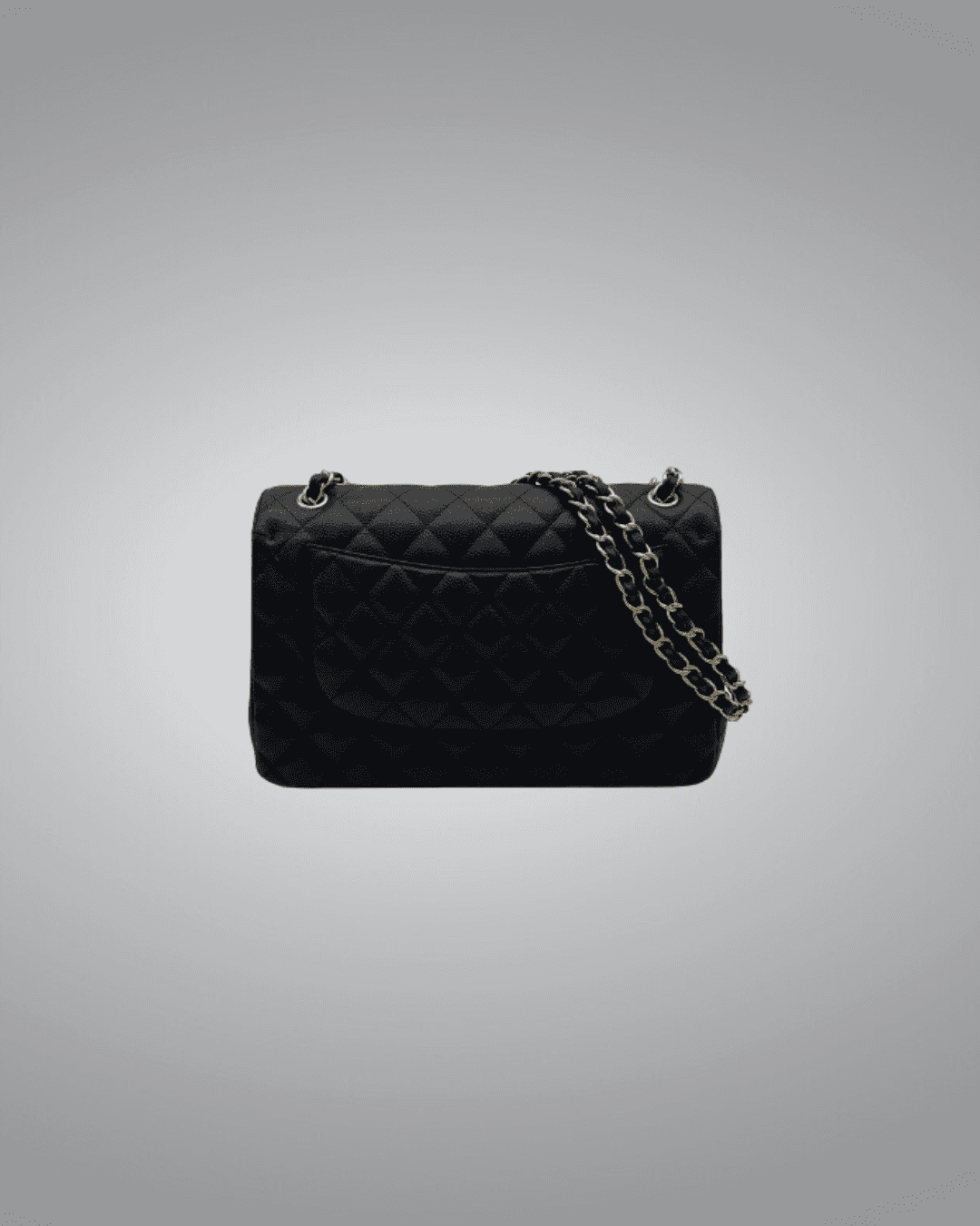  Chanel Double Flap in Black