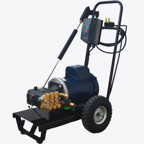 High-performance pressure washer used by BLHISS for exterior and end of lease cleaning services