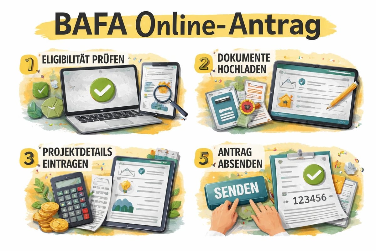 BAFA Online-Antragsprozess