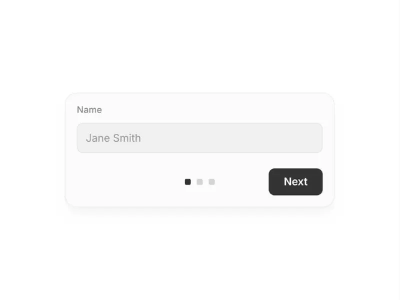 Multi-Step Form framer form components