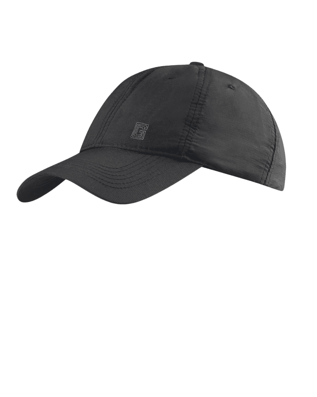 Casquette rafraîchissante noire légère pour travail extérieur et protection solaire par forte chaleur.