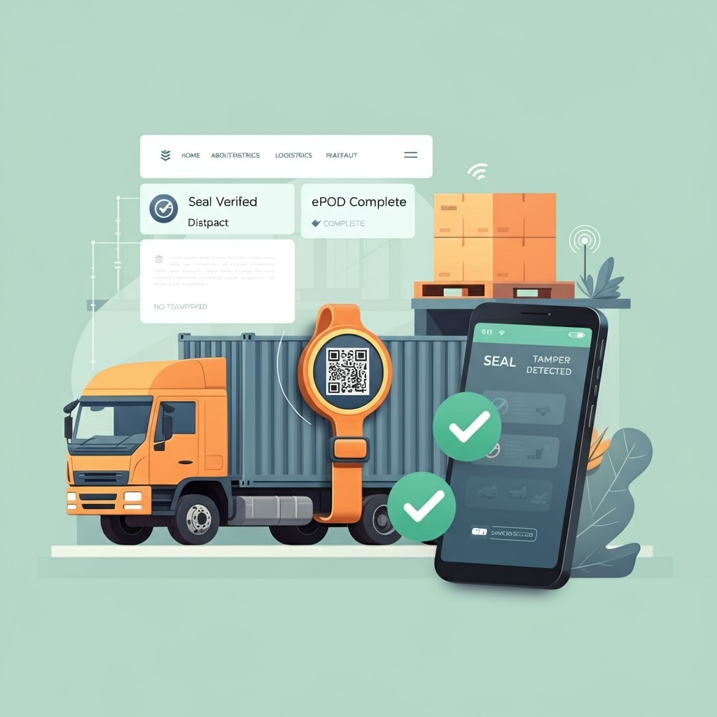 QR-Sealed Load Security