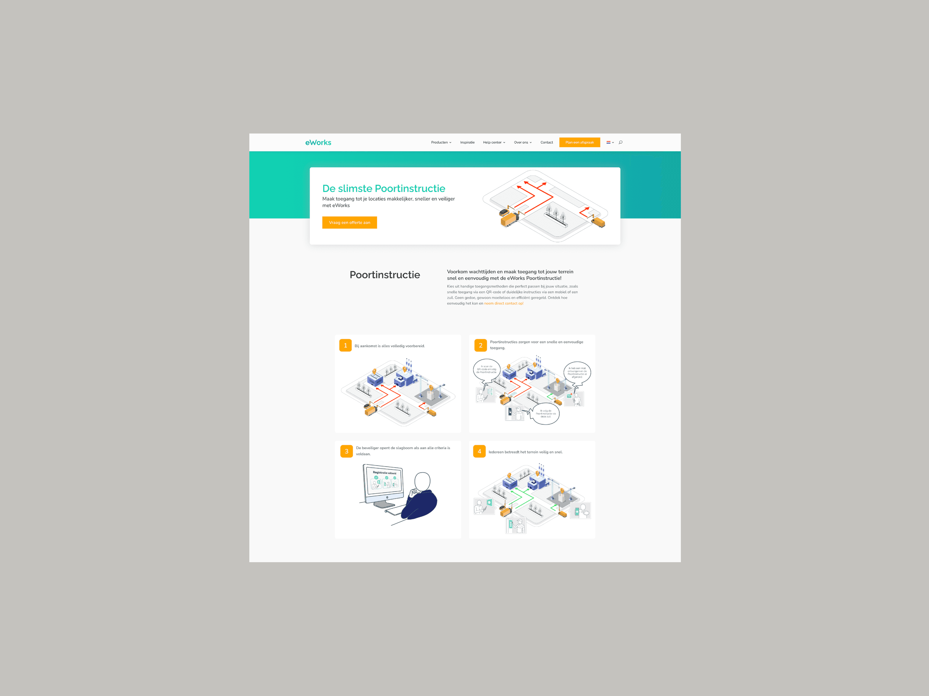 A mockup with 3 screens from jop portal app