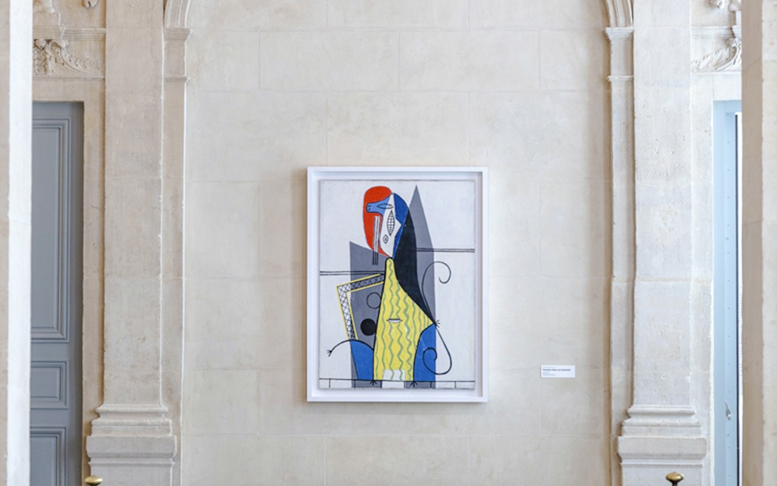 Opere d'arte esposte nel Museo Picasso di Parigi, Francia.