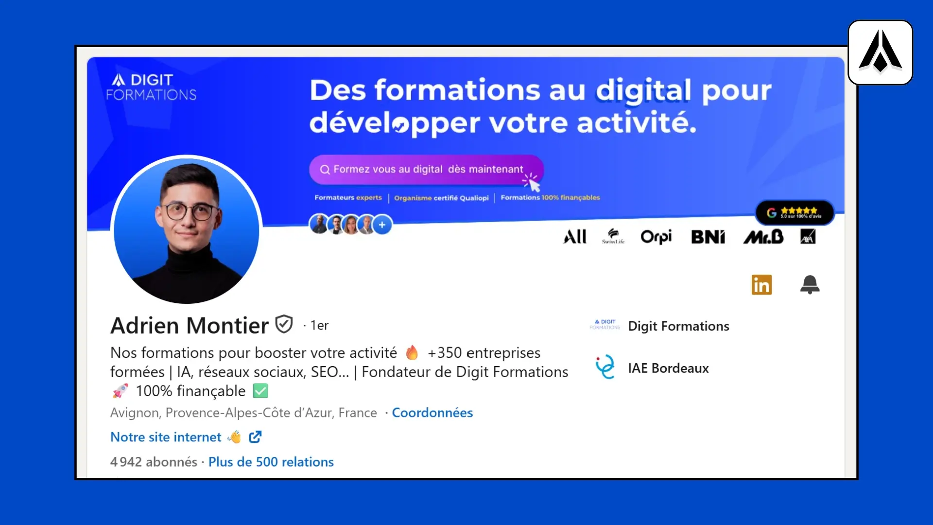 L'importance capitale du trio visuel : Photo, Bannière et Titre - Digit Formations