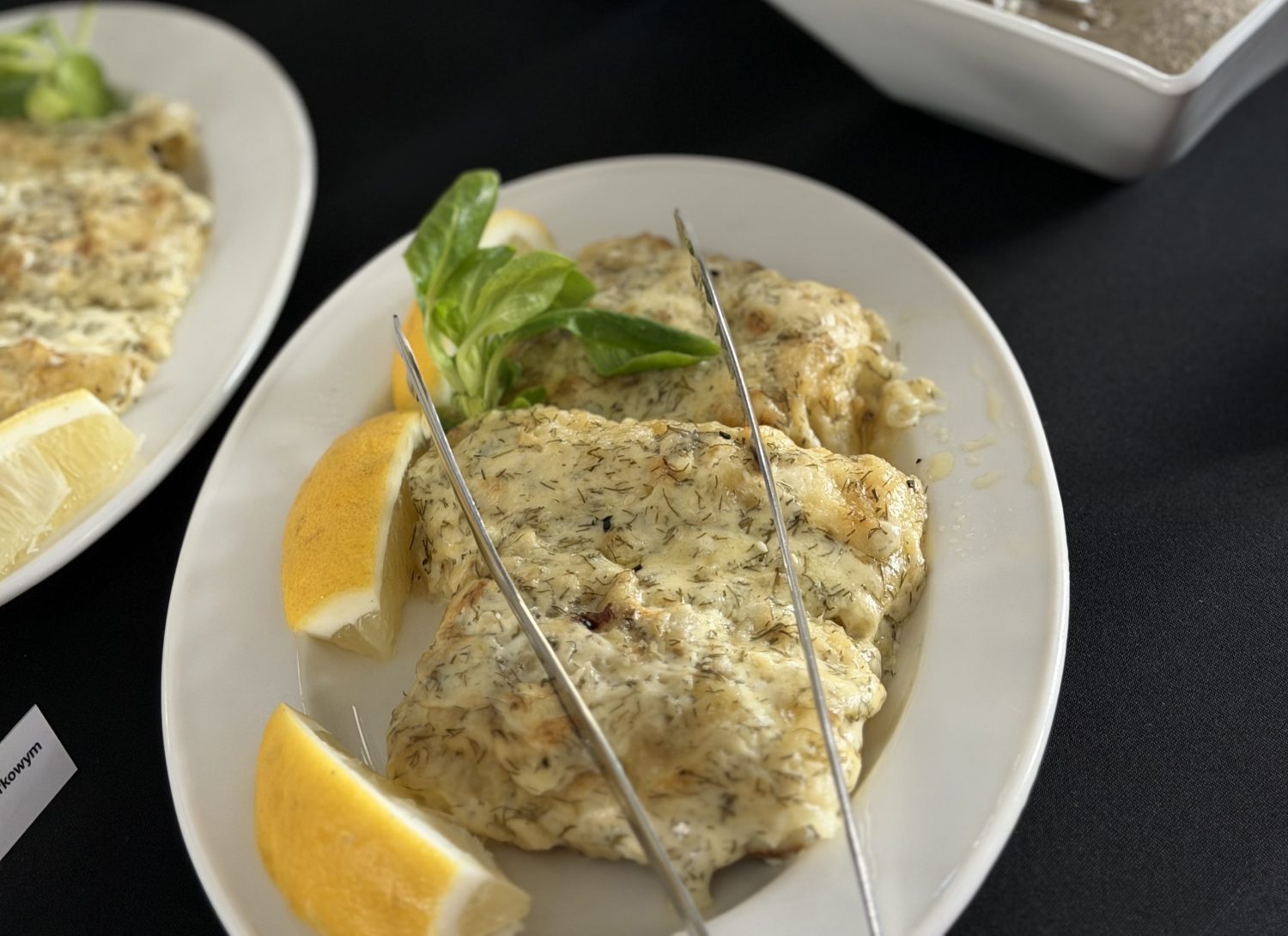 Dania przygotowane w ramach cateringu pod Poznaniem