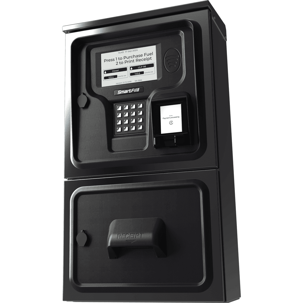 Image of the remote payment terminal SmartFill 3 OPT 