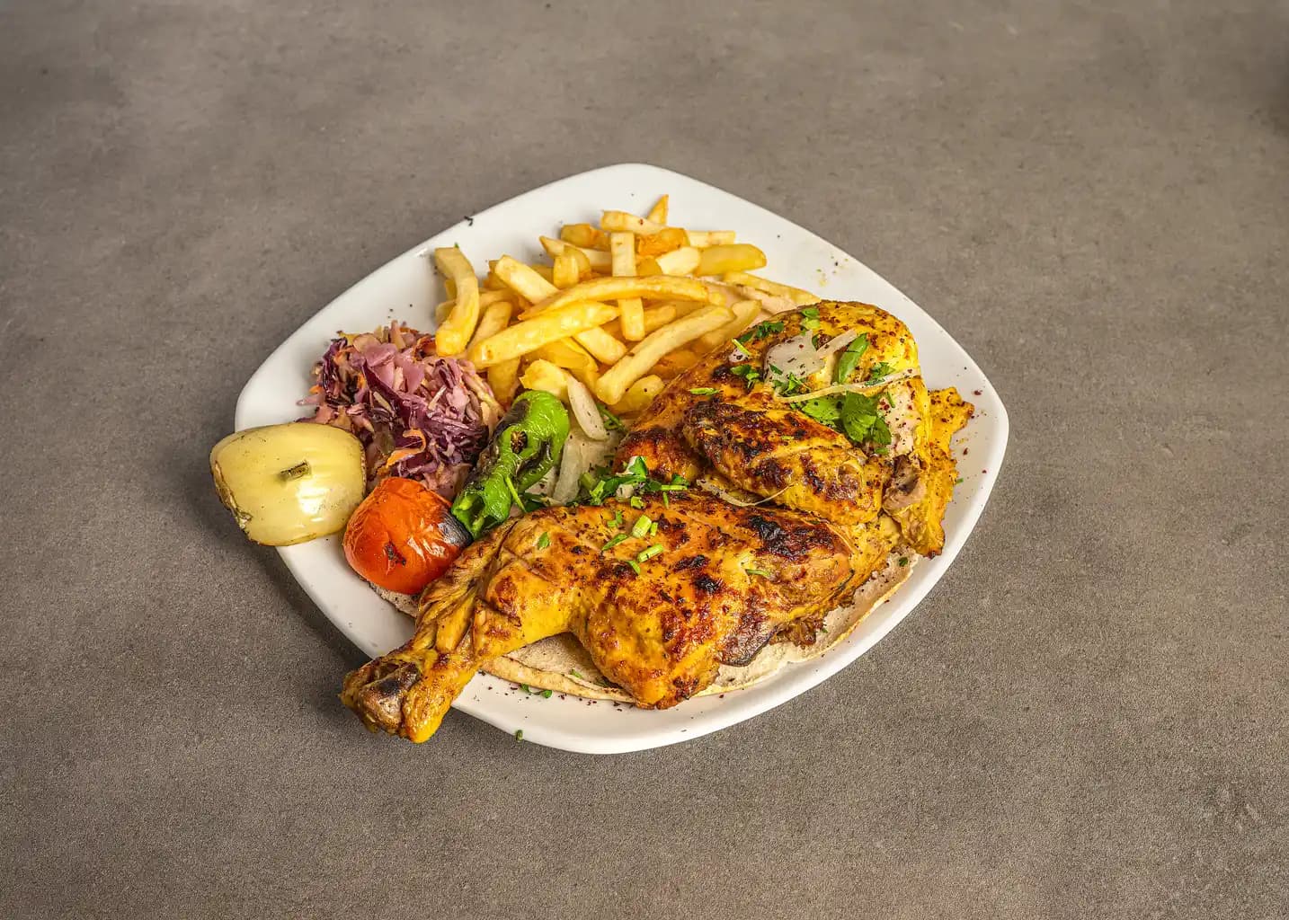  A person's hand reaching for food