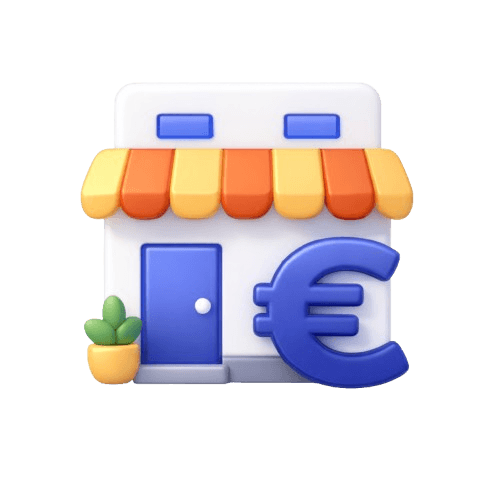 3D icon of an astronaut, who is the company logo of astro.tax