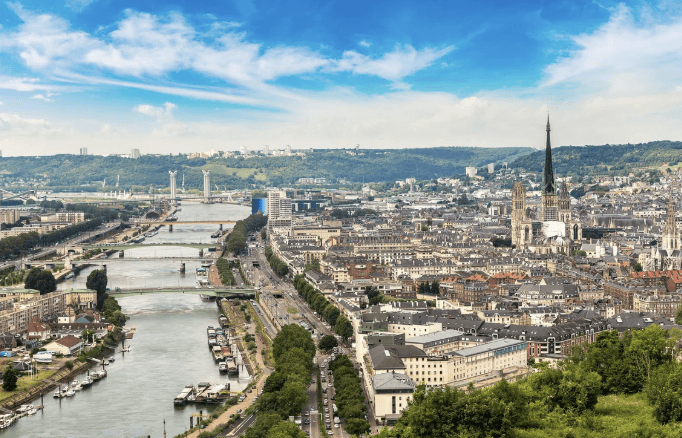 photo de la ville de Rouen