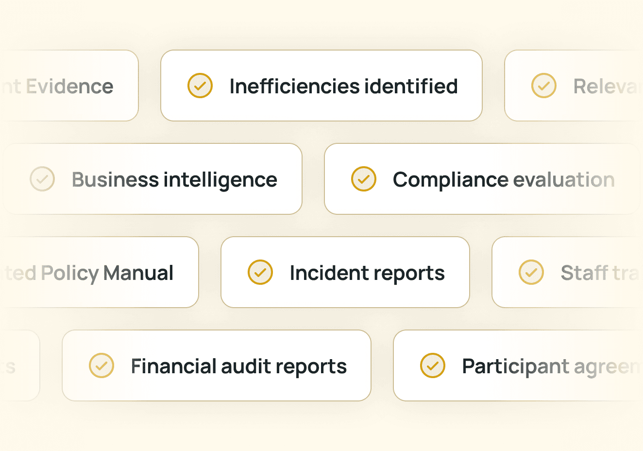 Text highlighting various aspects of artificial intelligence, including machine learning and natural language processing.