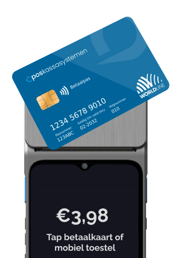 Contactloos betalen op pin