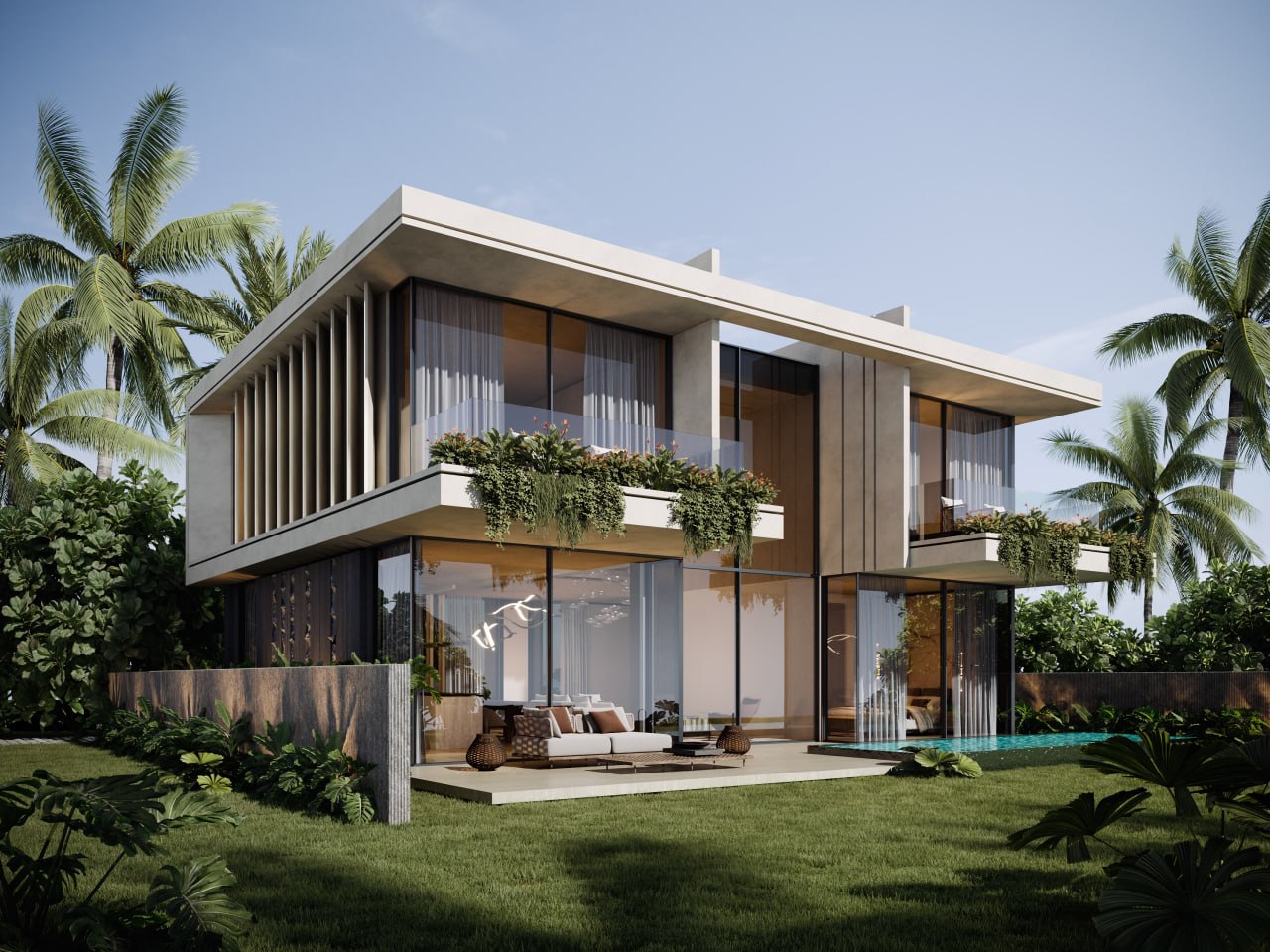 3-bedroom ocean-view villa in OCEANIQ II, Nusa Dua