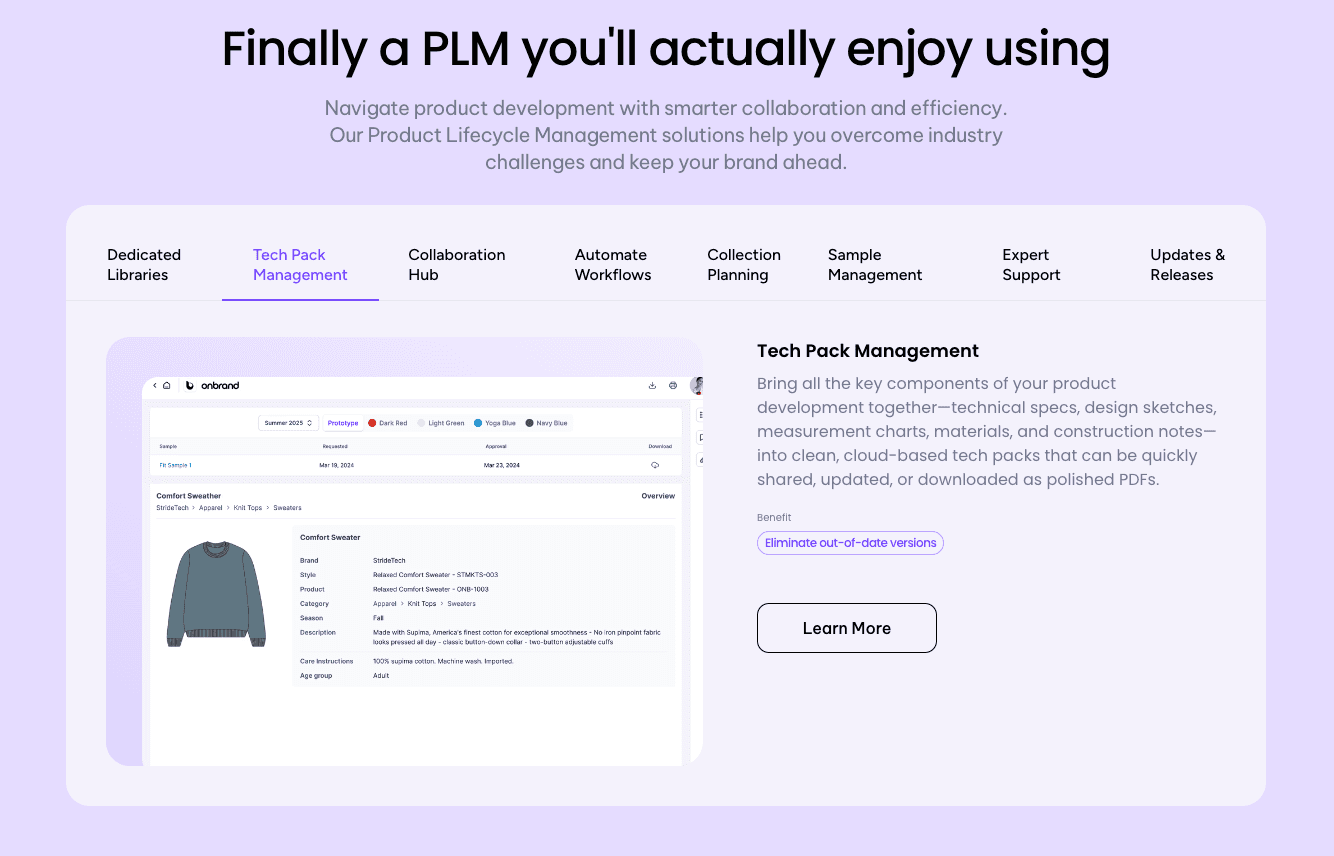 Onbrand PLM