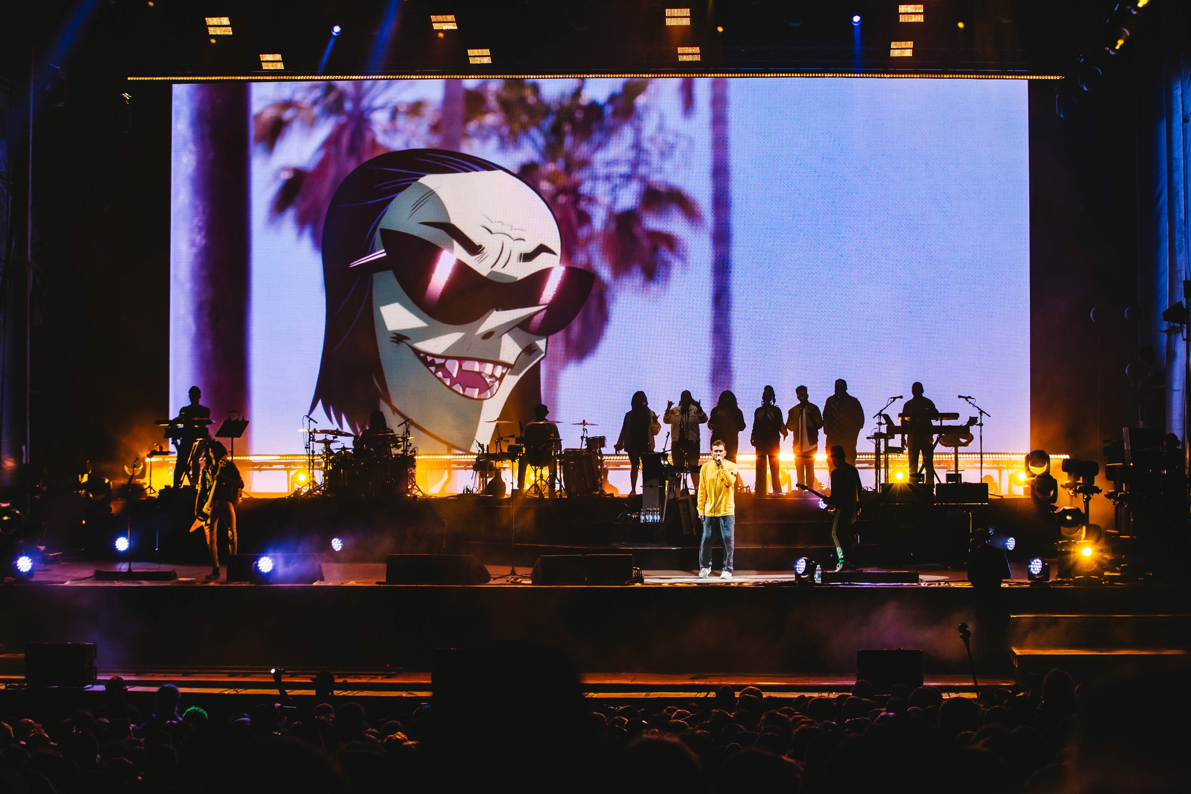 a close-up of a server room
