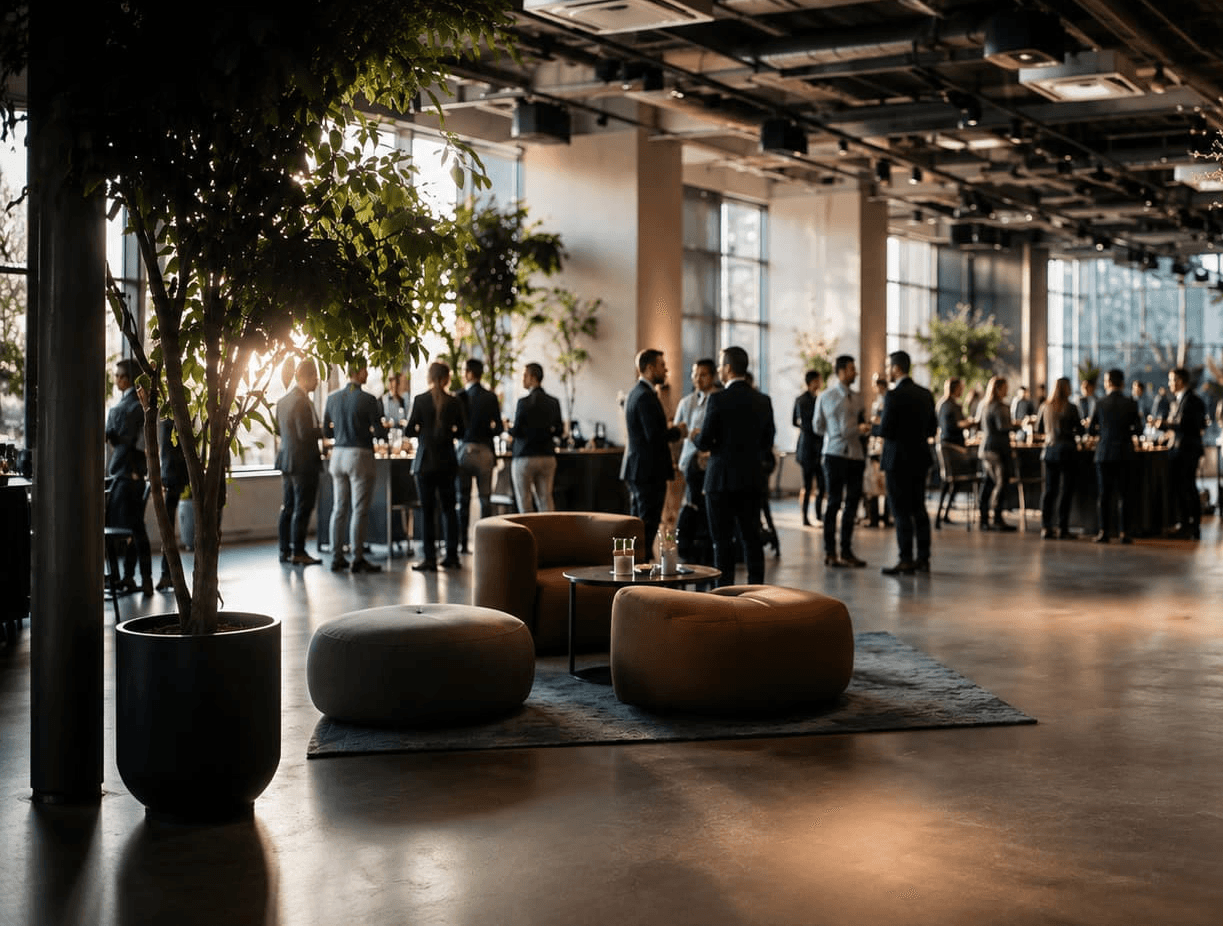 Persoonlijke hospitality en ontvangst tijdens professioneel kick-off event in Amsterdam