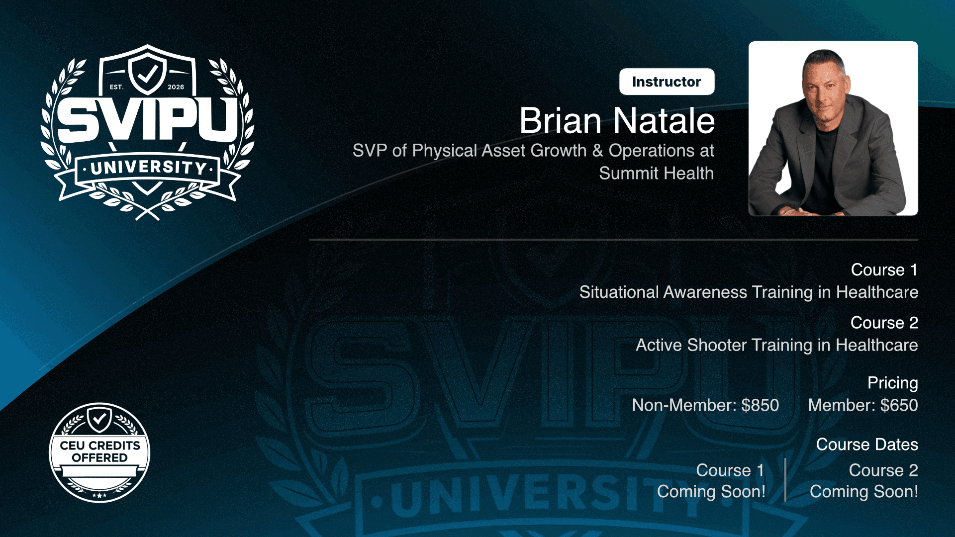 Rick Francis | SVIP University