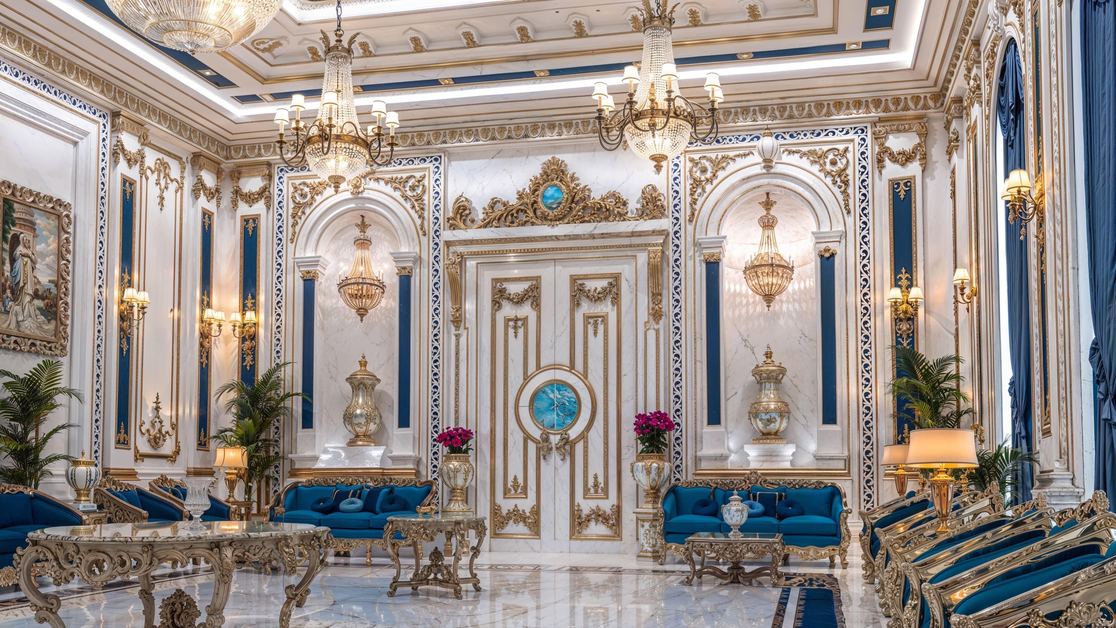 Reception room