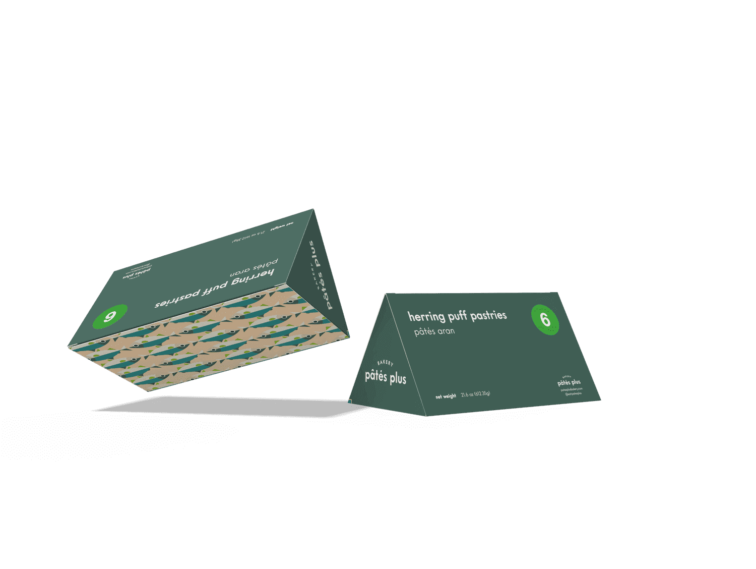 brown cardboard box on white table