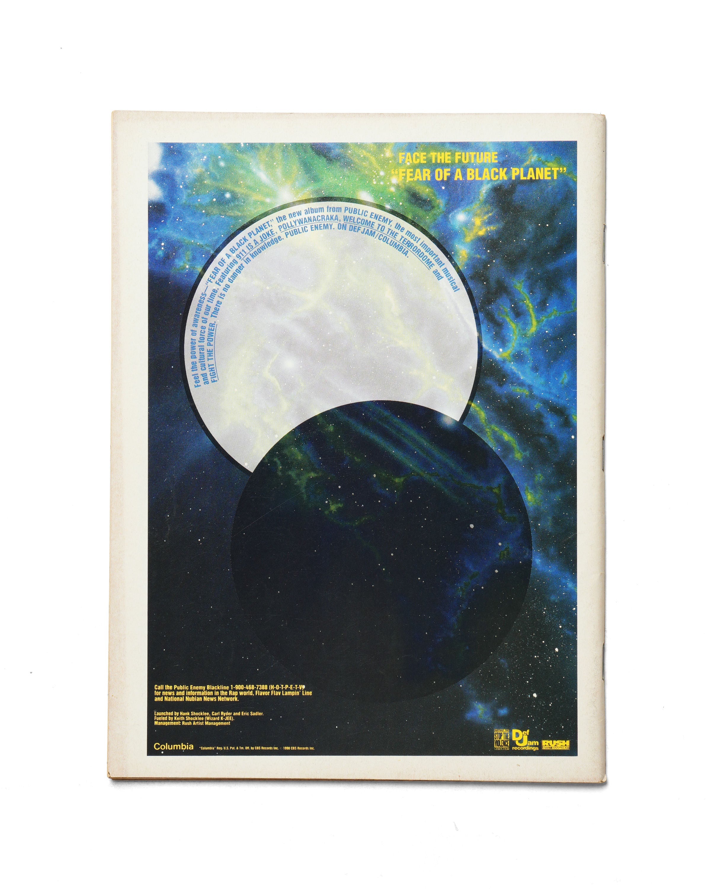 Black Beat - September 1990 - Back Cover