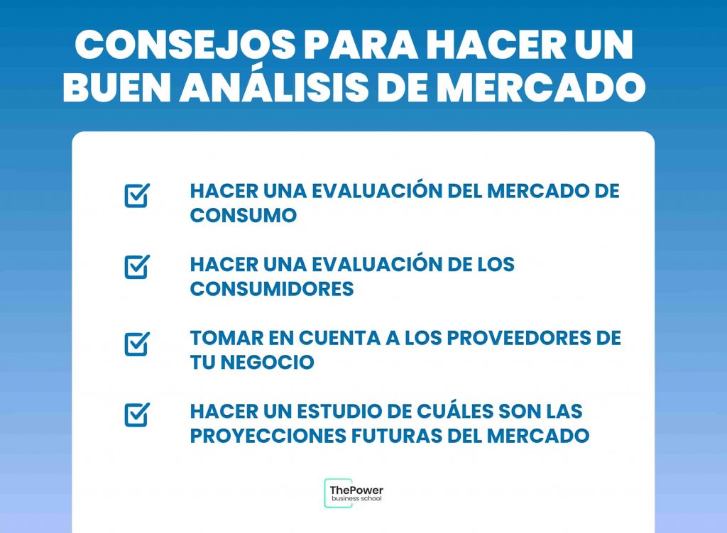 Consejos para hacer un buen análisis de mercado