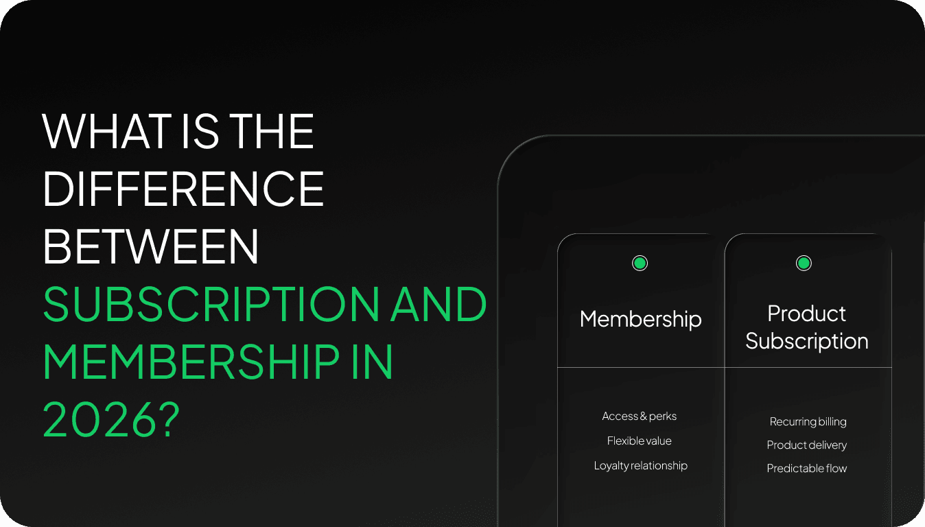 Most brands think subscriptions and memberships are the same thing. They're not, and the difference determines your entire retention strategy.