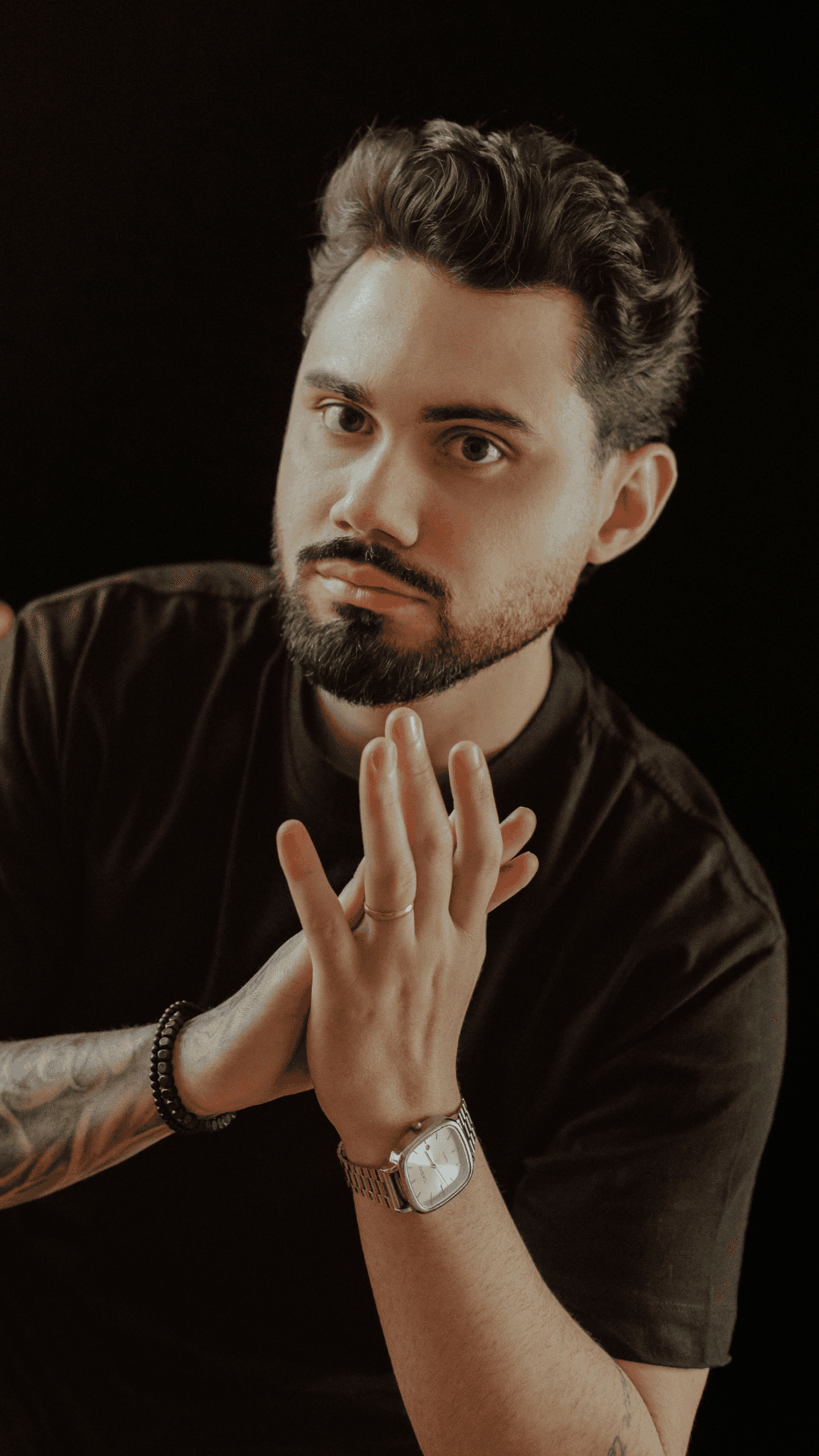 Portrait of portfolio creator