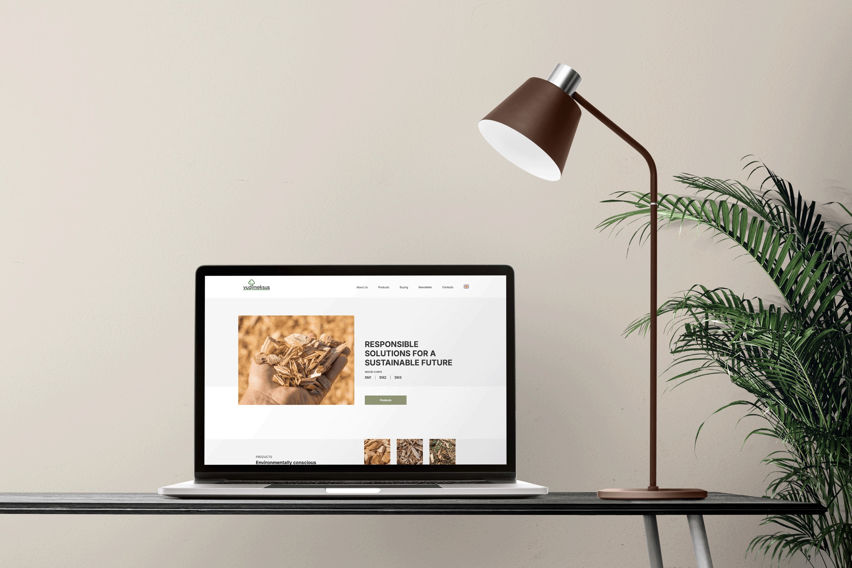 VUDIMEKSUS - Designed and developed a minimalistic scandinavian webpage to boost the client's online presence