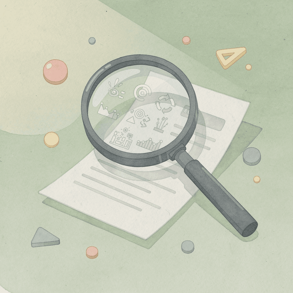 Scene of a magnifying glass examining a settlement document, representing the need to verify lawsuit legitimacy