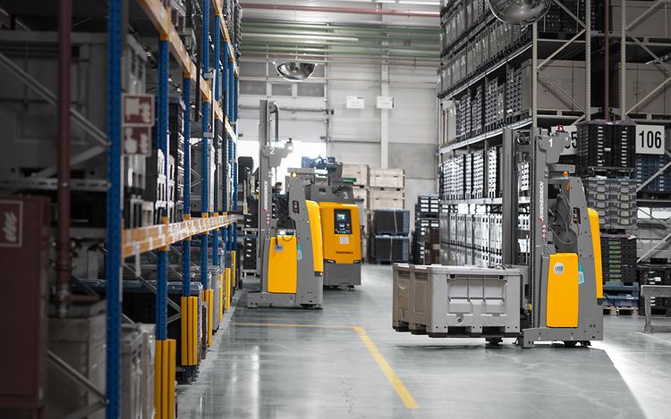 Collection of luxury sports cars displayed in modern rental showroom