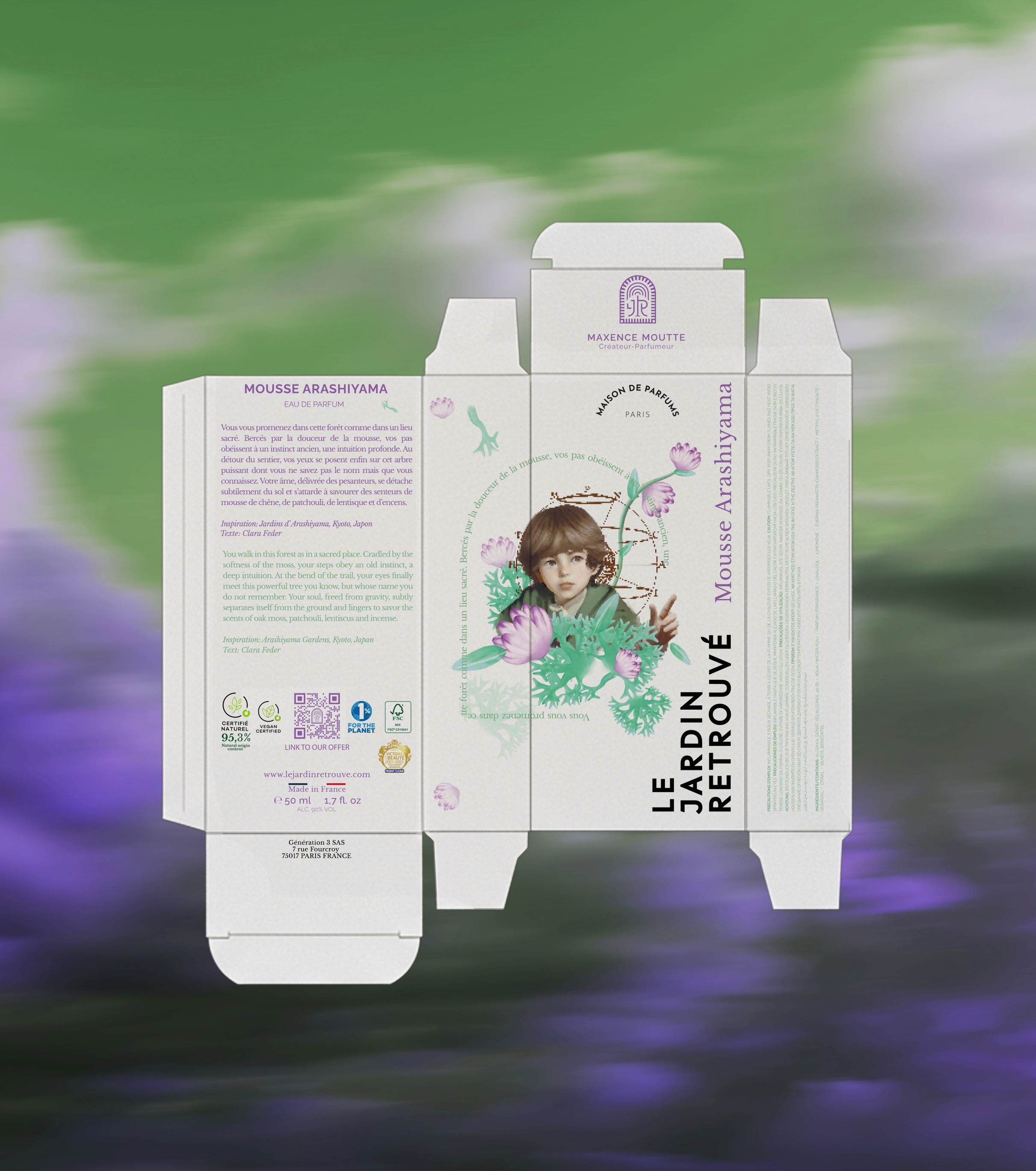 LE JARDIN RETROUVÉ — REBRANDING PROJECT