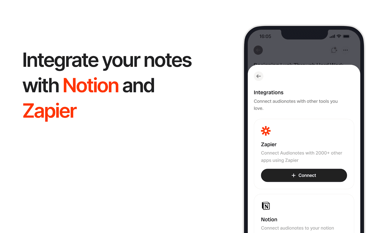 integrate your notes