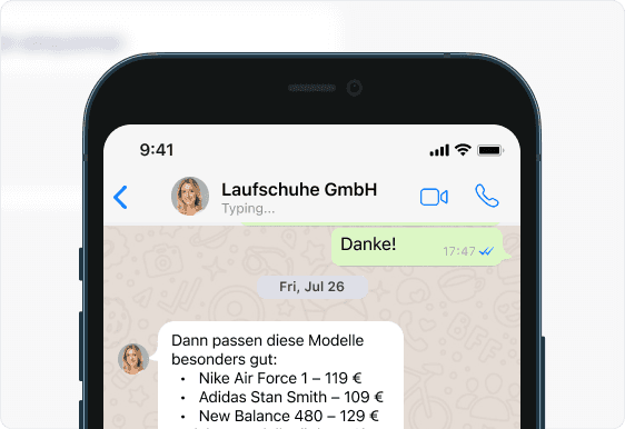Screenshot Whatsapp-Chat