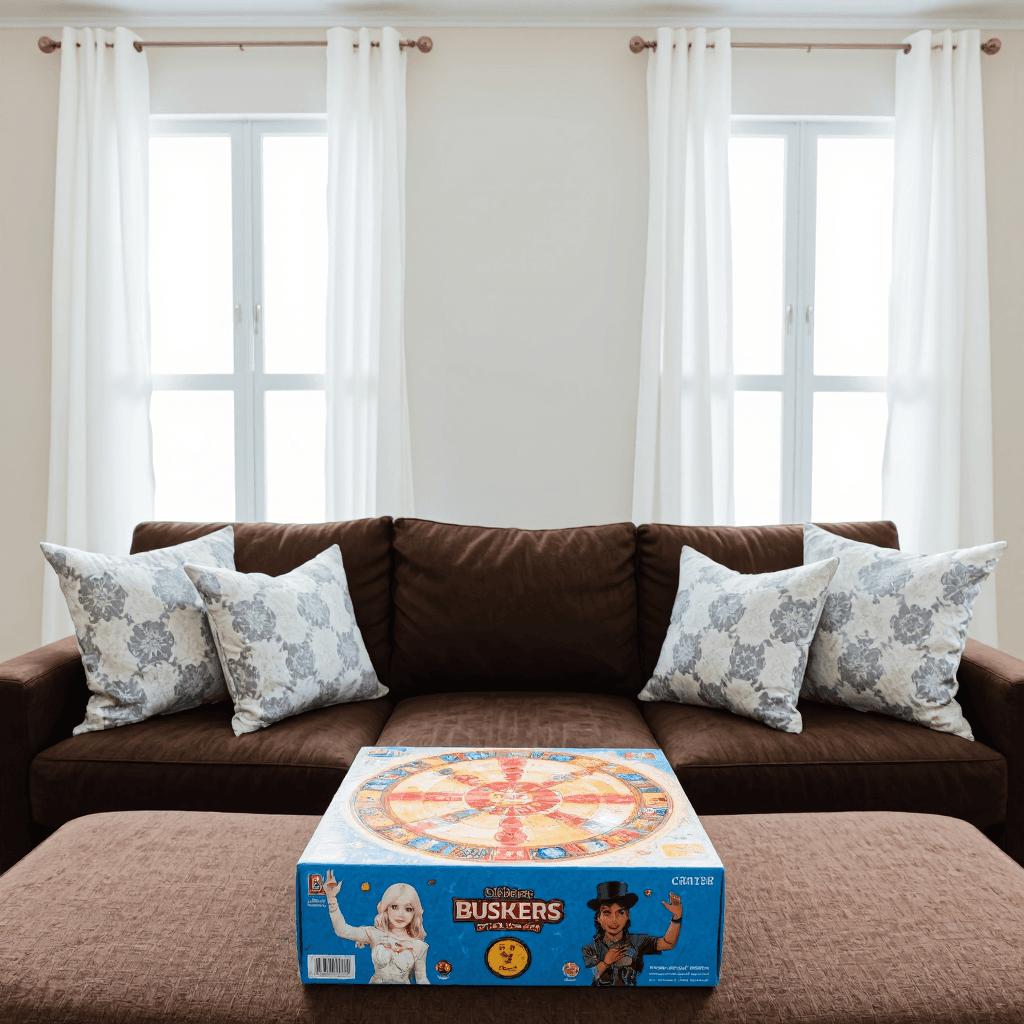 product photography of board game