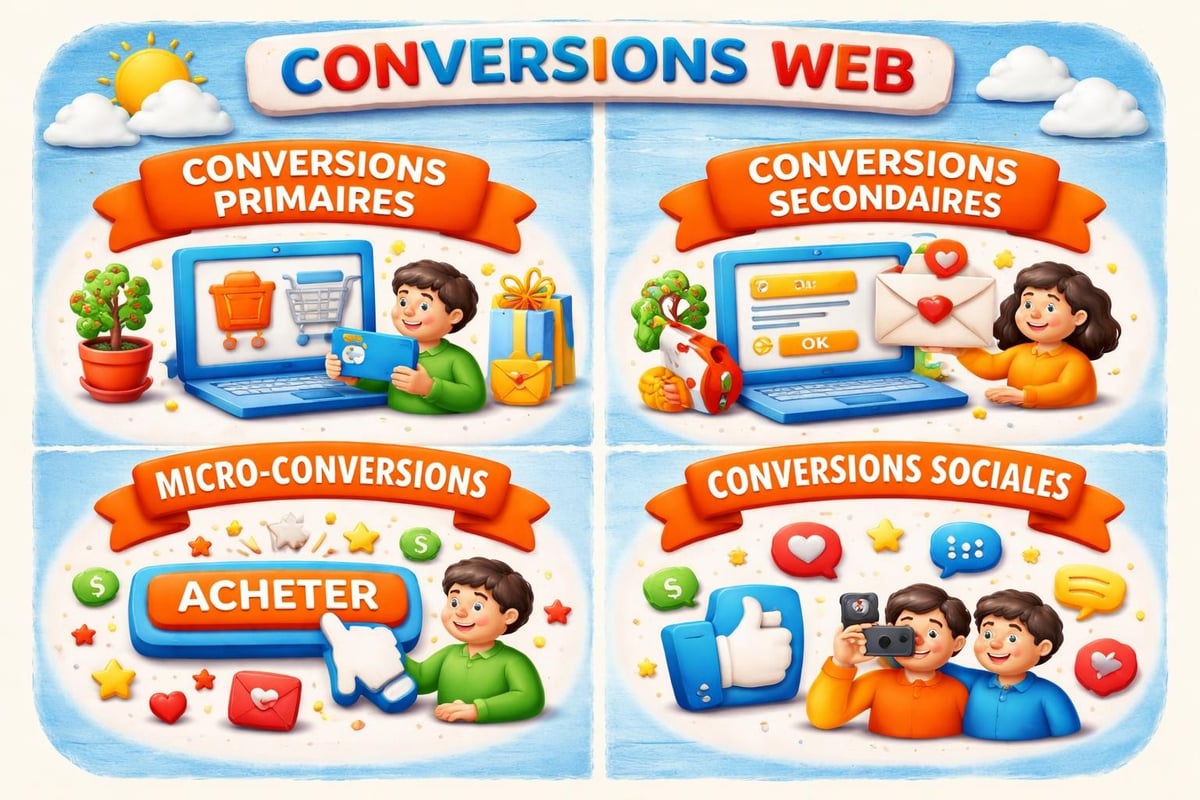 Types de conversions web
