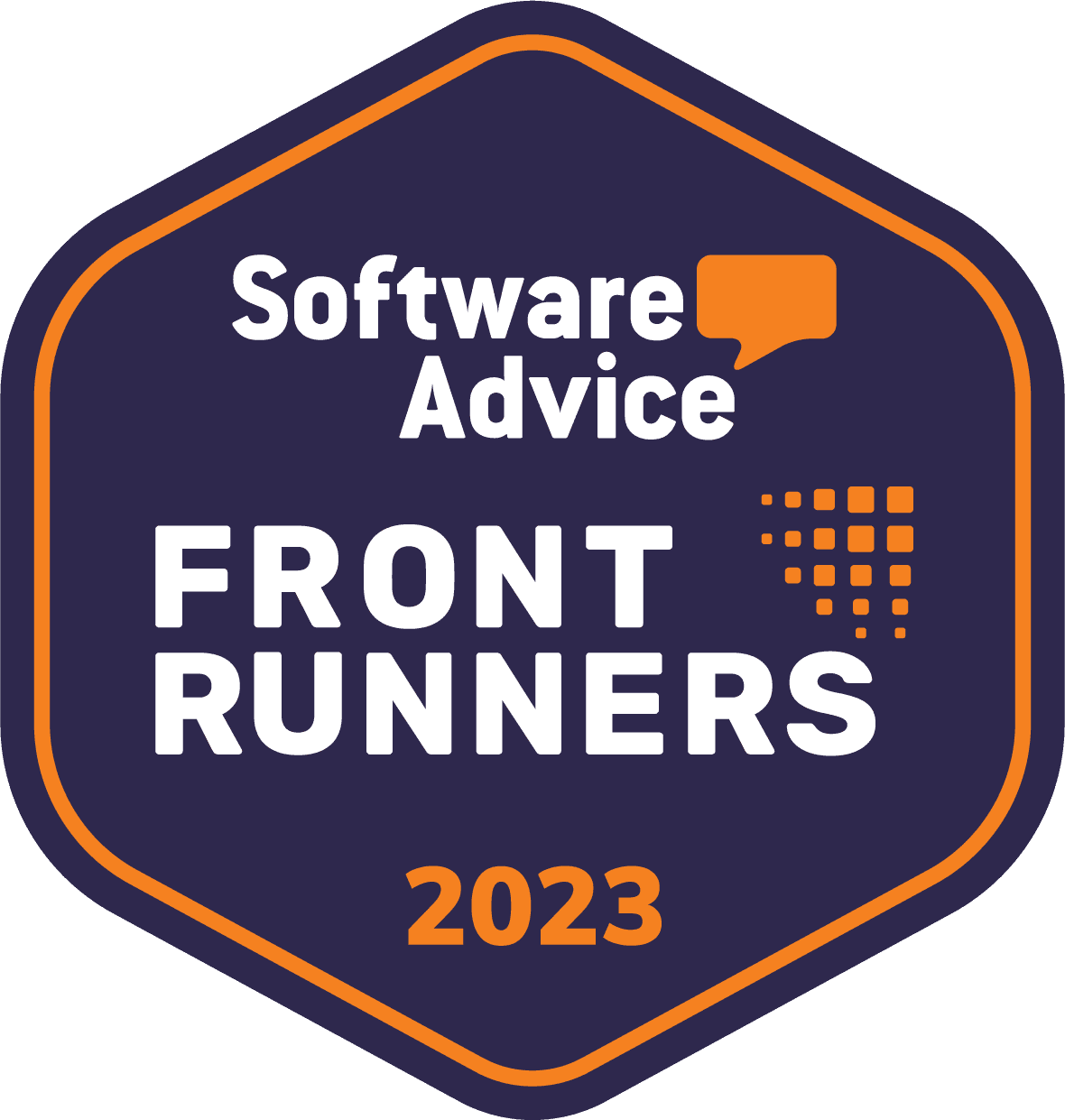 Softwareadvice Front Runners Badge