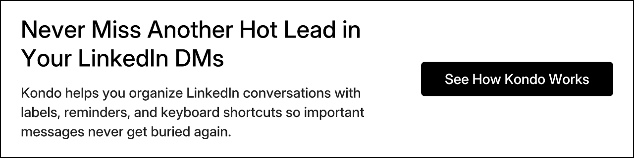 Never Miss Another Hot Lead in Your LinkedIn DMs